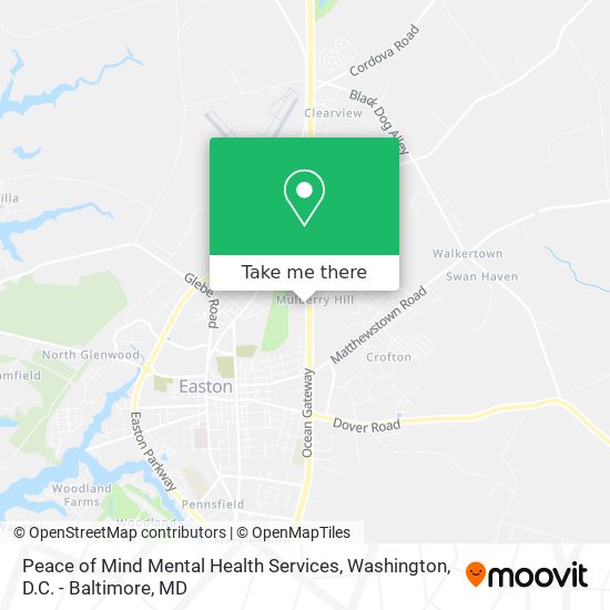 Mapa de Peace of Mind Mental Health Services