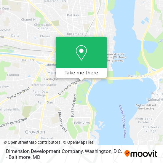 Mapa de Dimension Development Company