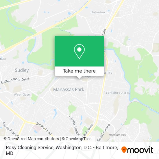 Mapa de Rosy Cleaning Service