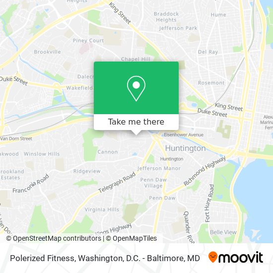 Polerized Fitness map