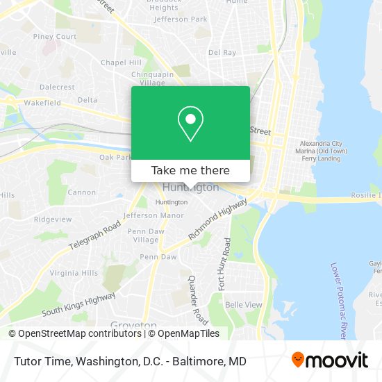 Tutor Time map