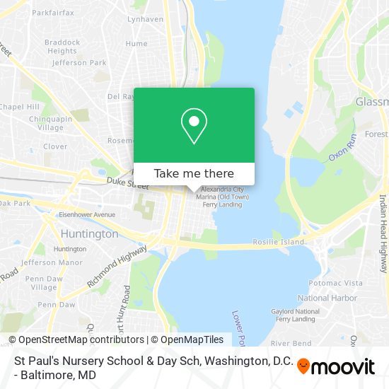 Mapa de St Paul's Nursery School & Day Sch