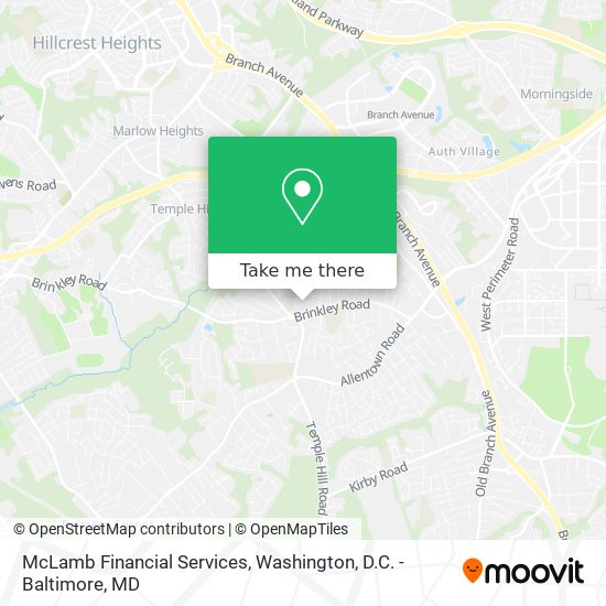 McLamb Financial Services map