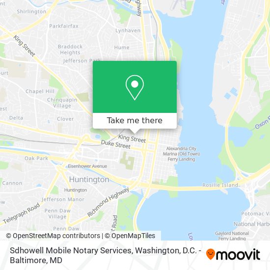 Sdhowell Mobile Notary Services map