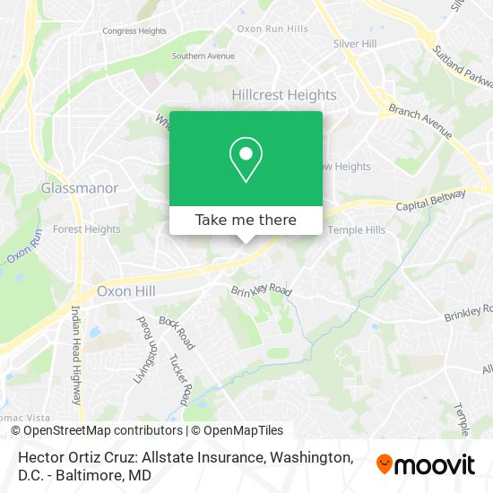 Hector Ortiz Cruz: Allstate Insurance map