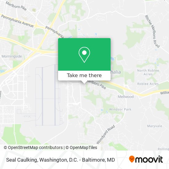 Seal Caulking map
