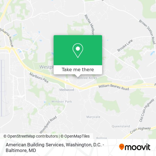 American Building Services map