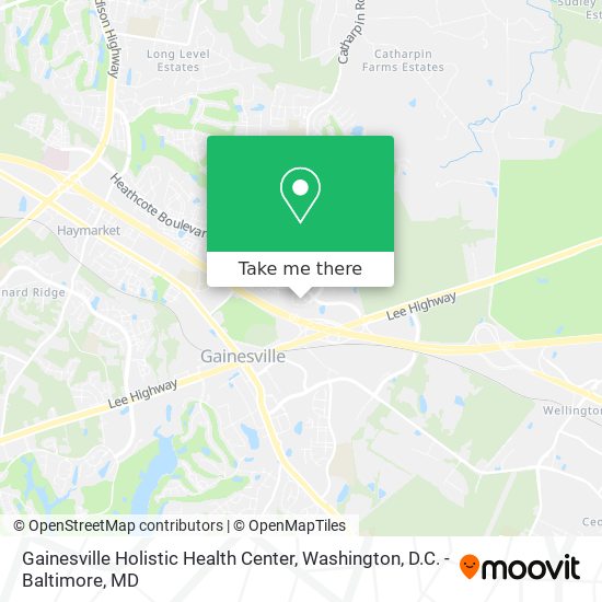 Mapa de Gainesville Holistic Health Center