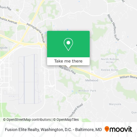 Fusion Elite Realty map