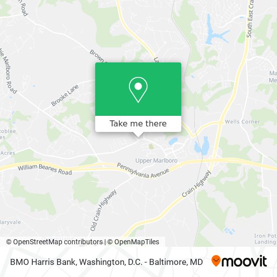 BMO Harris Bank map