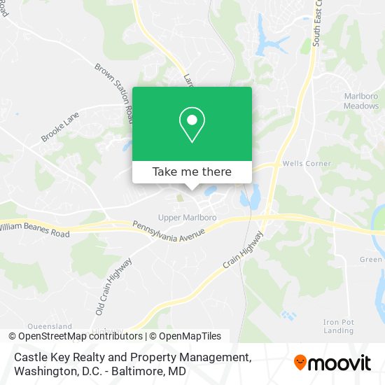 Mapa de Castle Key Realty and Property Management