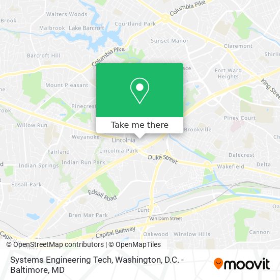 Systems Engineering Tech map