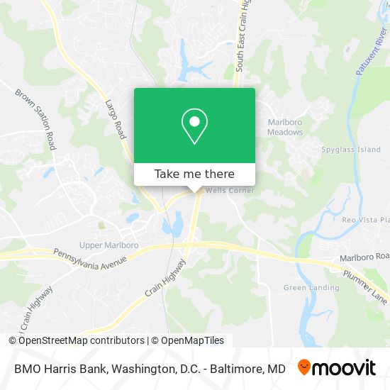 BMO Harris Bank map