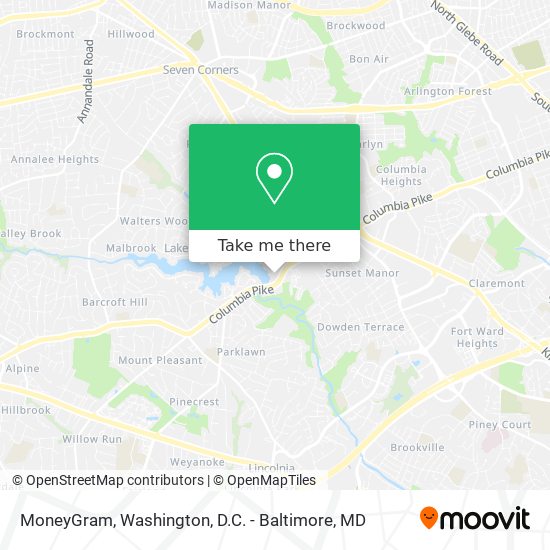 MoneyGram map