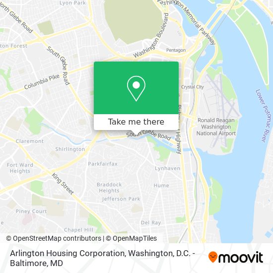 Mapa de Arlington Housing Corporation