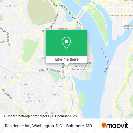 Residence Inn map