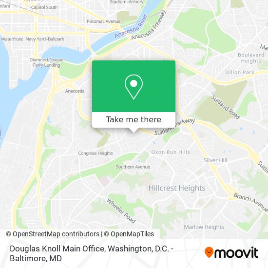 Douglas Knoll Main Office map