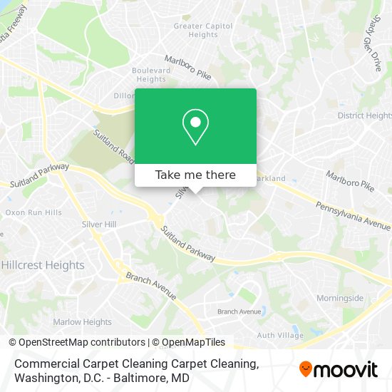 Mapa de Commercial Carpet Cleaning Carpet Cleaning