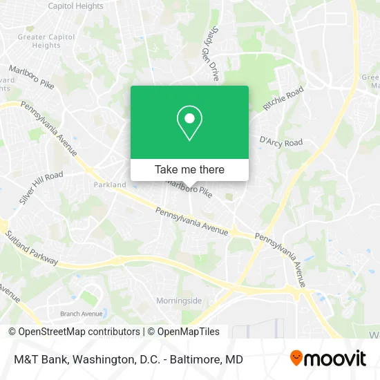 M&T Bank map