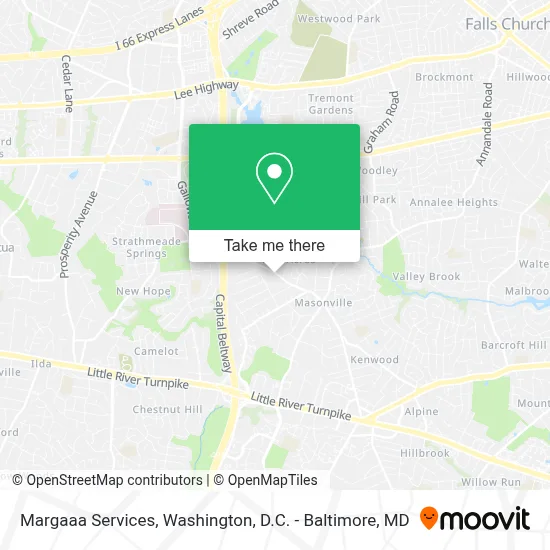 Margaaa Services map