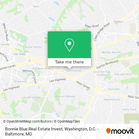 Bonnie Blue Real Estate Invest map