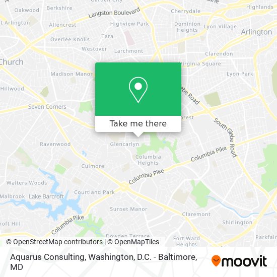 Aquarus Consulting map