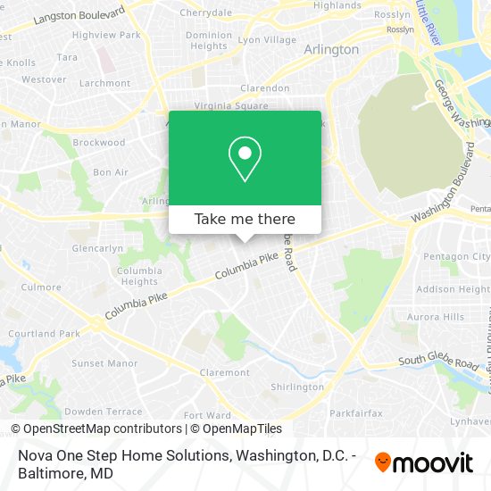 Nova One Step Home Solutions map