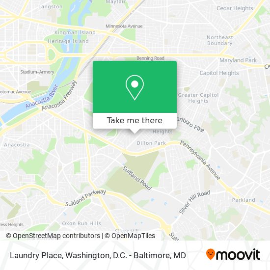 Laundry Place map
