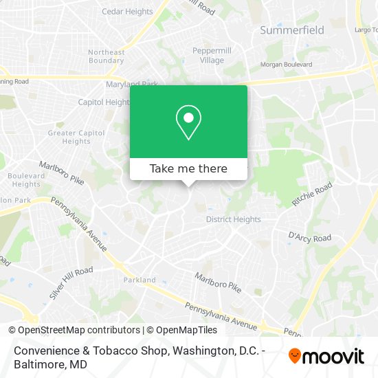 Convenience & Tobacco Shop map