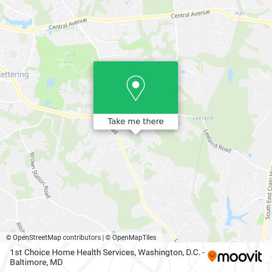 1st Choice Home Health Services map