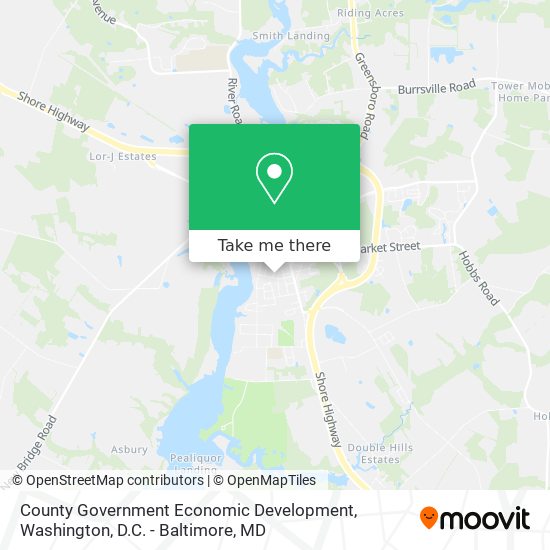 Mapa de County Government Economic Development