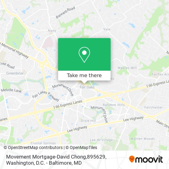 Mapa de Movement Mortgage-David Chong,895629