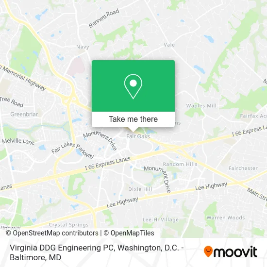 Virginia DDG Engineering PC map