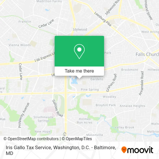 Iris Gallo Tax Service map
