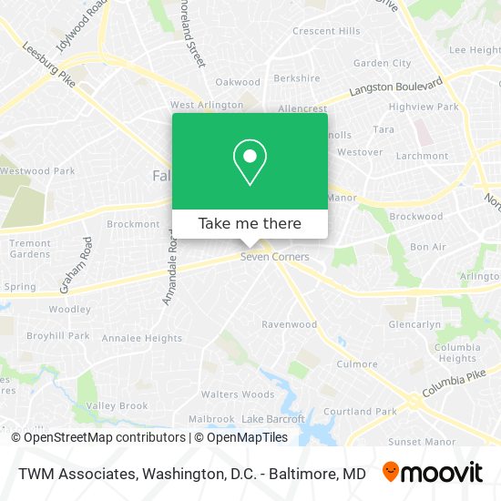 TWM Associates map