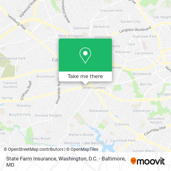 State Farm Insurance map