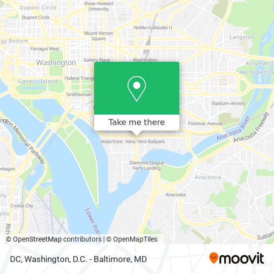 Mapa de DC