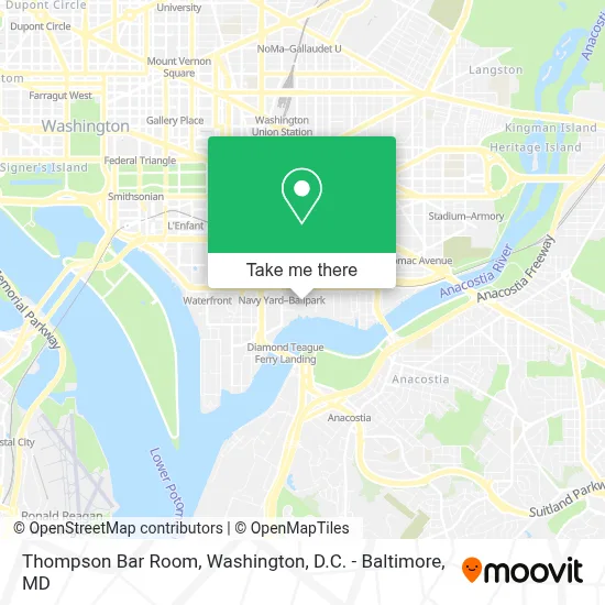 Thompson Bar Room map
