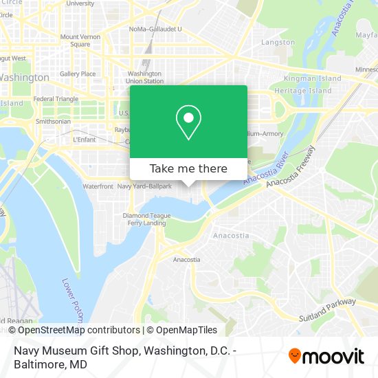 Navy Museum Gift Shop map