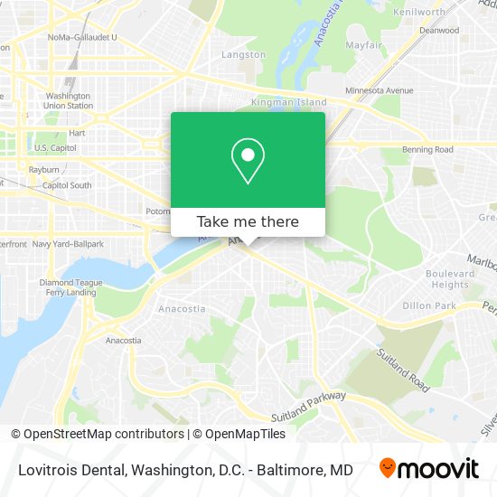 Lovitrois Dental map