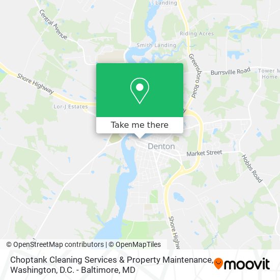 Choptank Cleaning Services & Property Maintenance map