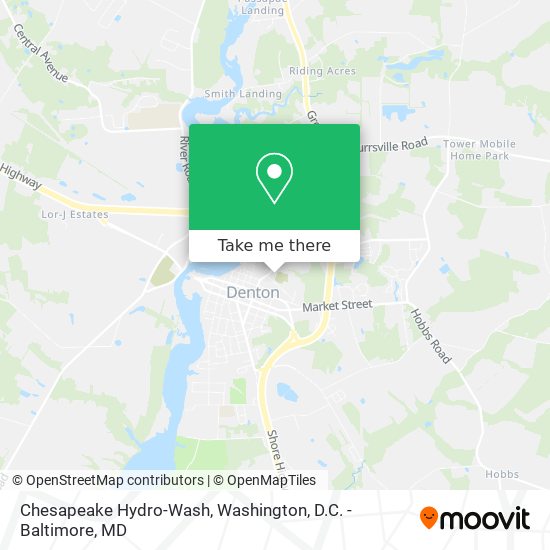 Chesapeake Hydro-Wash map