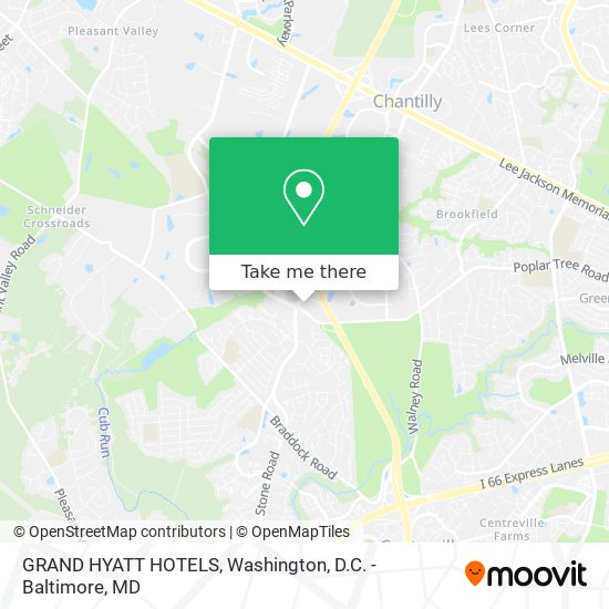 GRAND HYATT HOTELS map