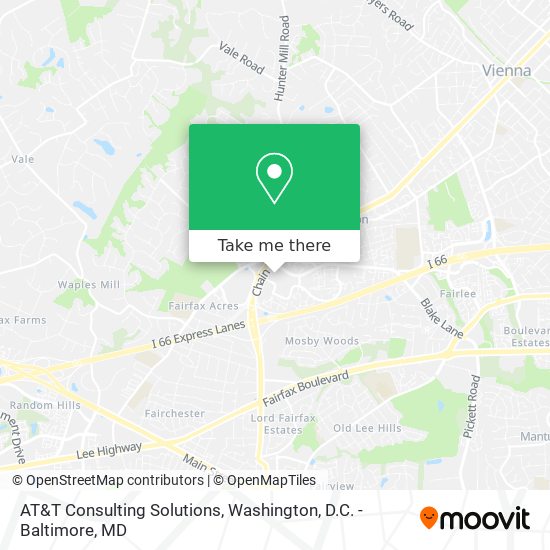 AT&T Consulting Solutions map