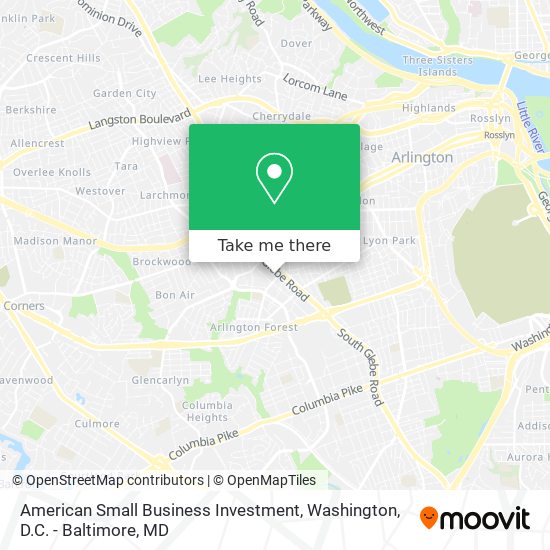 Mapa de American Small Business Investment