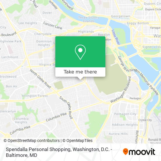 Spendalla Personal Shopping map