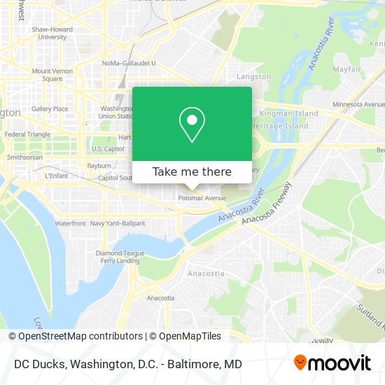 DC Ducks map