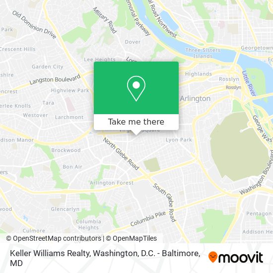 Keller Williams Realty map