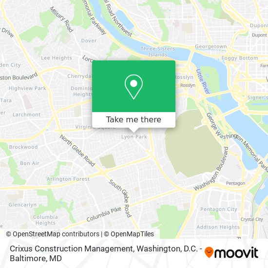 Crixus Construction Management map