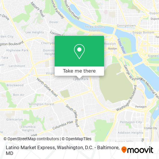 Latino Market Express map